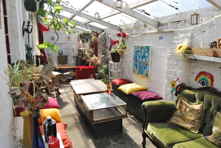 Where To Eat And Drink In Upton Park And East Ham: An arty looking conservatory space