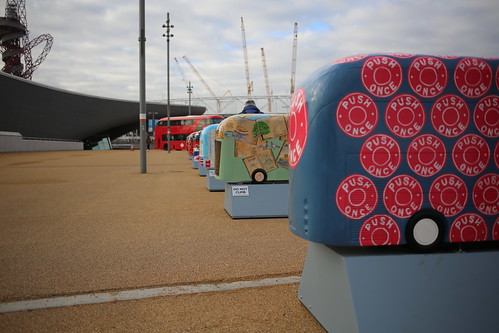 Bus Art at the Queen Elizabeth Olympic Park