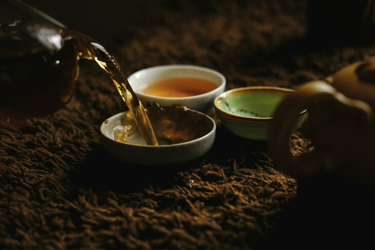 An eastern tea ceremony