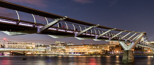 London; Millennium Bridge