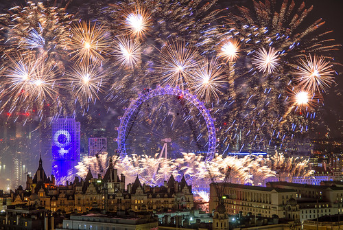 London New Year Fireworks 2018