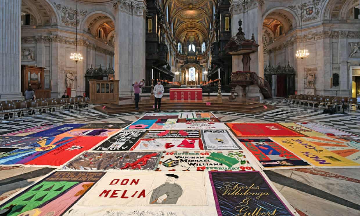 Remembering Lives and Raising Awareness: The UK Aids Memorial Quilt to be Unveiled at Tate Moderns Iconic Turbine Hall