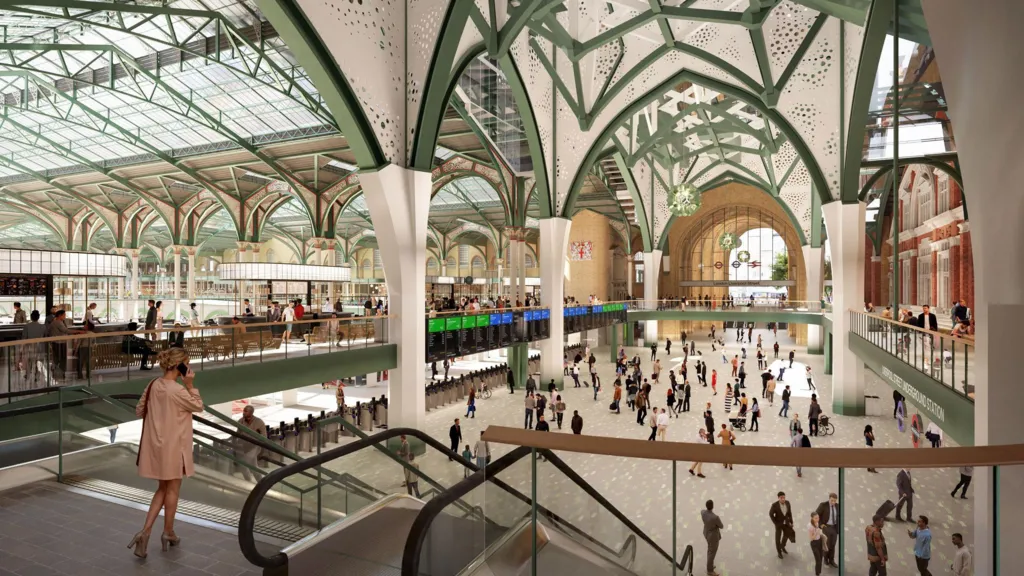 Headline: Redesigned Vision for Liverpool Street Station Unveiled Amid Public Sentiment and Heritage Concerns