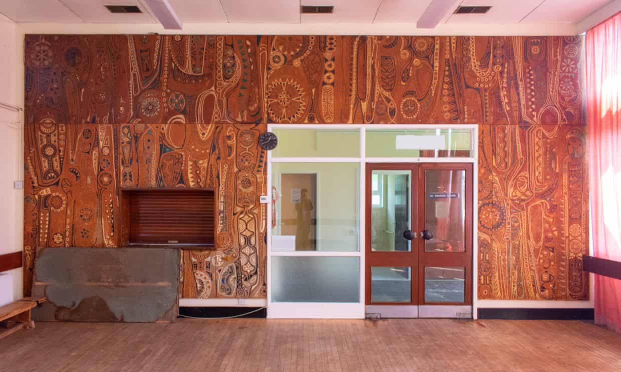 Headline: Preservation Triumph: Iconic William Mitchell Mural Rescued from Demolition in South London