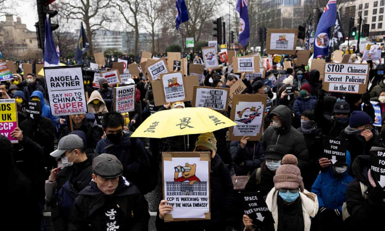 New Concerns Arise as Met Police Warn of Potential Chaos from Proposed China Super-Empassy Protests in London