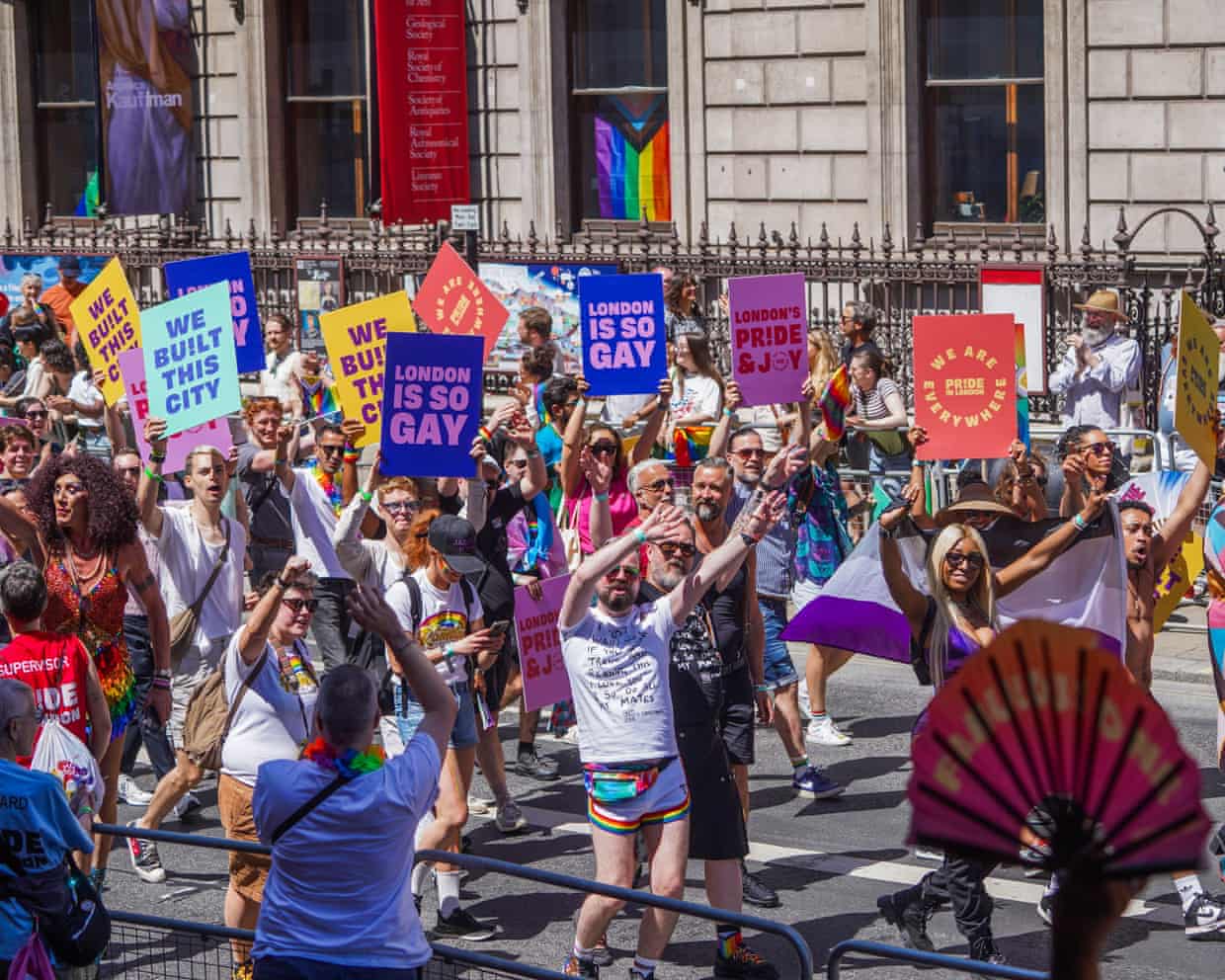 UK Pride Events Take Stand for Trans Rights, Ban Political Parties Amid Controversial Supreme Court Ruling