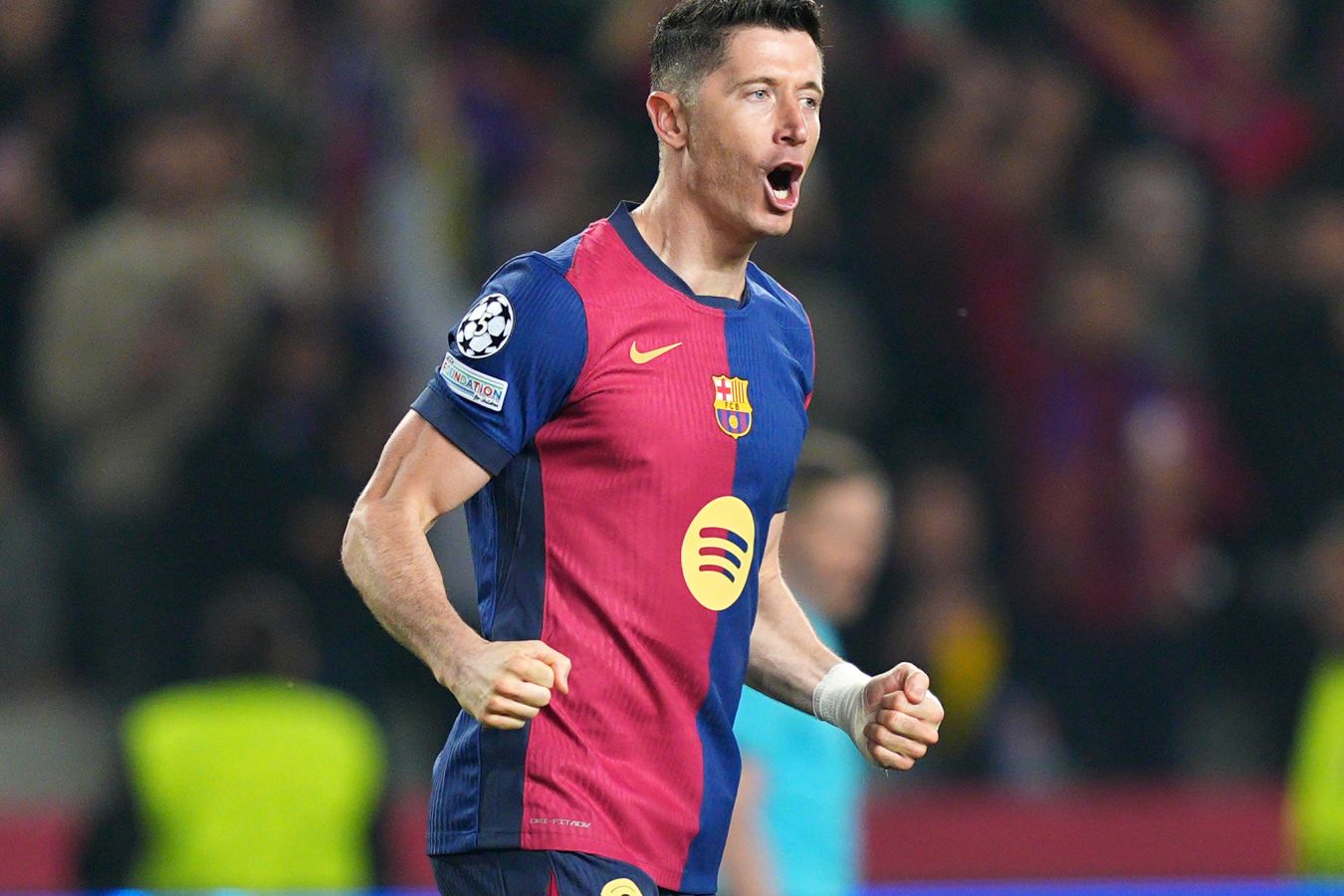 Deku Discusses How Barcelona Can Replace Robert Lewandowski Using Internal Resources