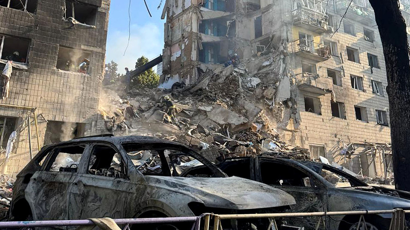 Kyiv Suffers Devastating Overnight Assault as Russia Escalates Attacks