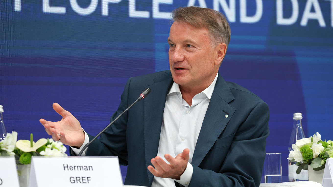 Russias Economic Forecast: Sberbanks CEO Highlights Challenges from Surging Interest Rates and a Strong Ruble