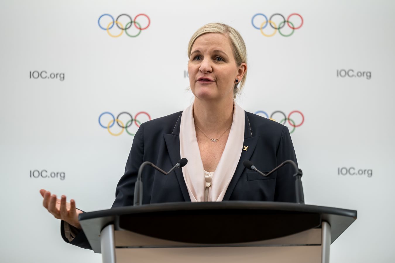 Kirsty Coventrys First Remarks on Inclusion of Russian Athletes as New IOC President