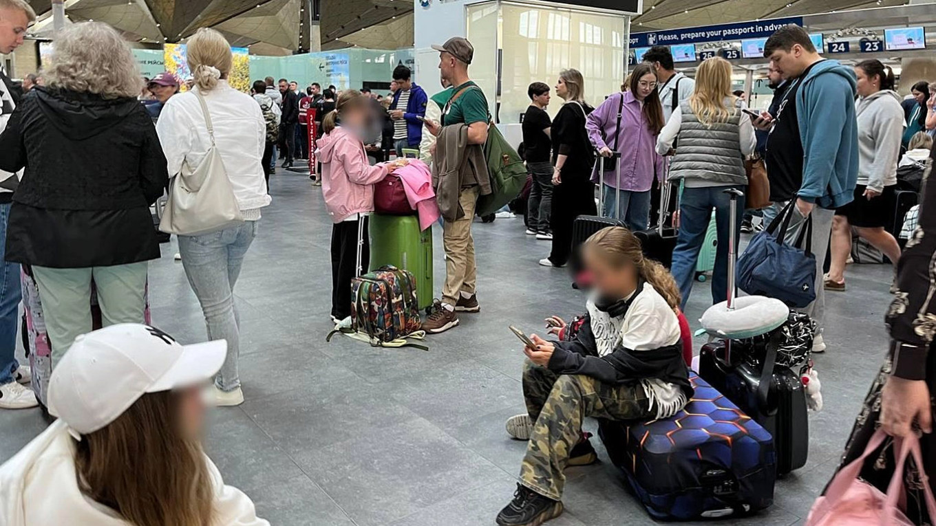 Chaos at Russian Airports as Ukrainian Drone Strikes Force Mass Flight Cancellations