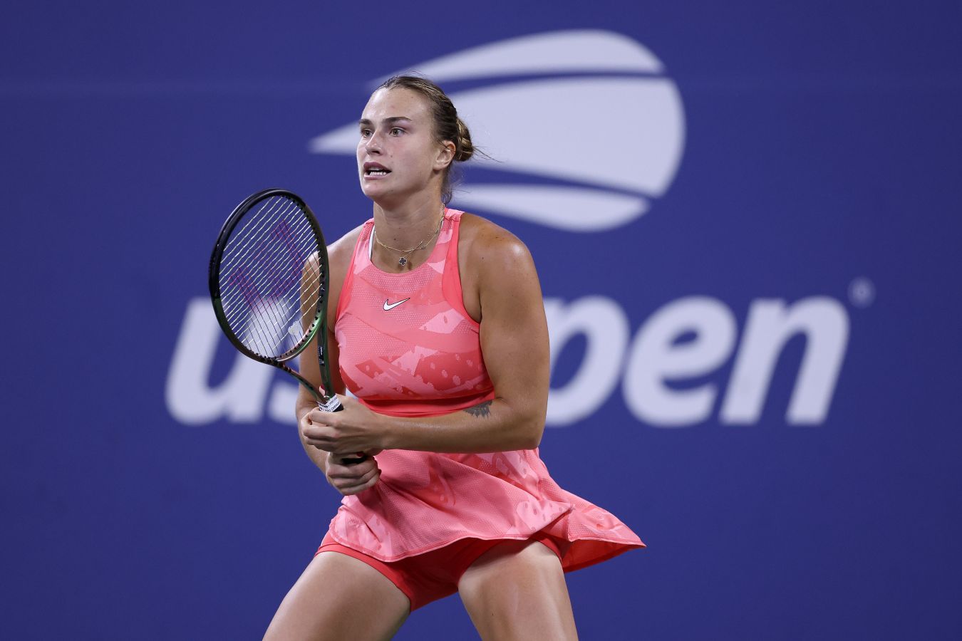 Arina Sobolenko Showcases Custom Tiger-Striped Bag at the US Open 2025
