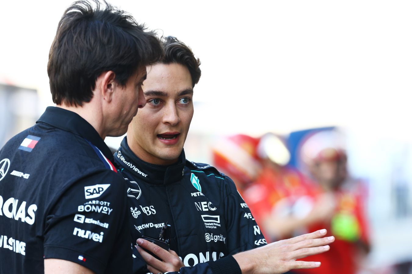 Russell Praises Vestis Performance in Mexico GPs Opening Practice Session