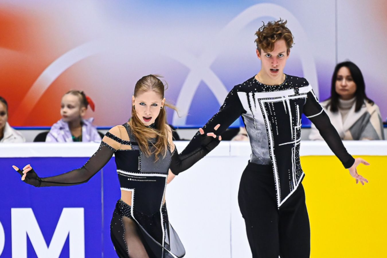 Zoya Pestova and Sergey Lagutov Take the Lead in Rhythm Dance at Russias Junior Grand Prix Stage 5