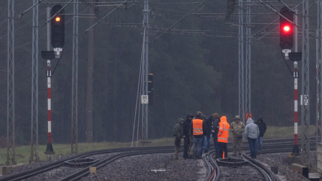 Suspected Ukrainian Saboteurs Linked to Russian Intelligence Target Polands Railways