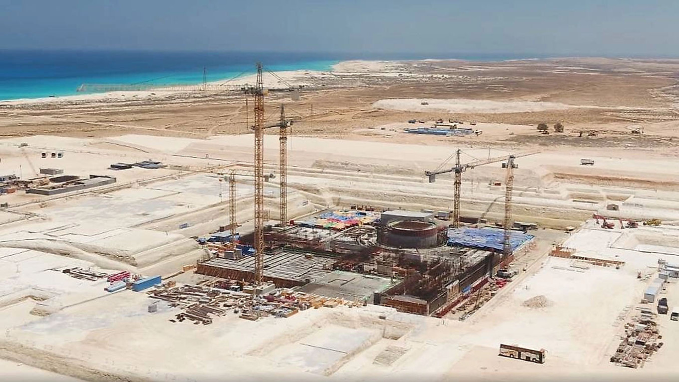 Landmark Achievement: First Reactor Installed at Egypts Russian-Built Nuclear Power Plant