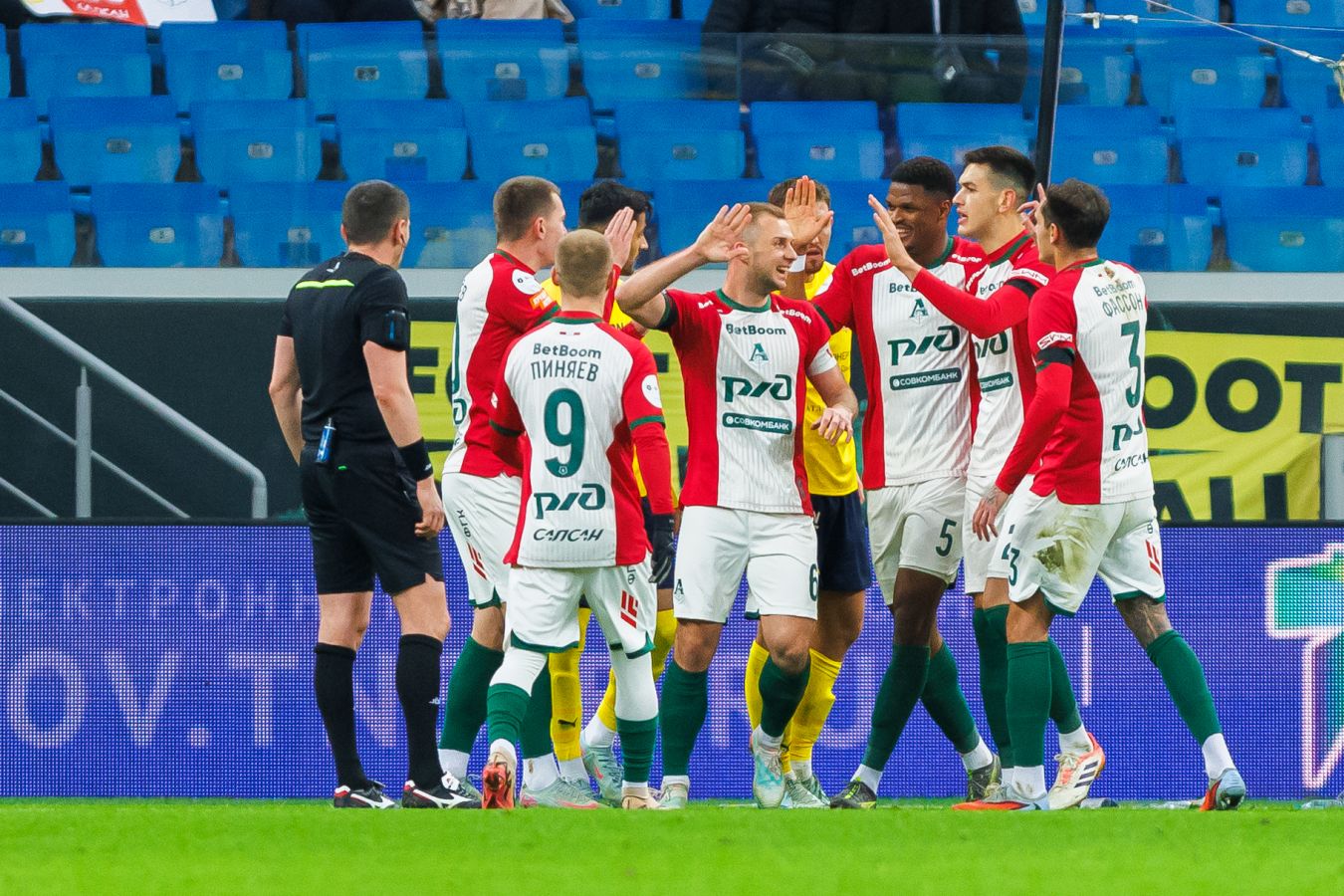 Lokomotiv Tops RPL First Half with Four Key Offensive Metrics