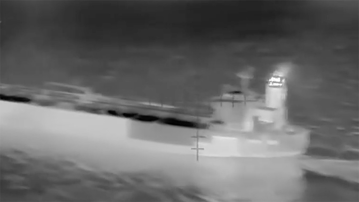 Ukraine Targets Russian Tanker in Historic Drone Strike in Mediterranean Waters