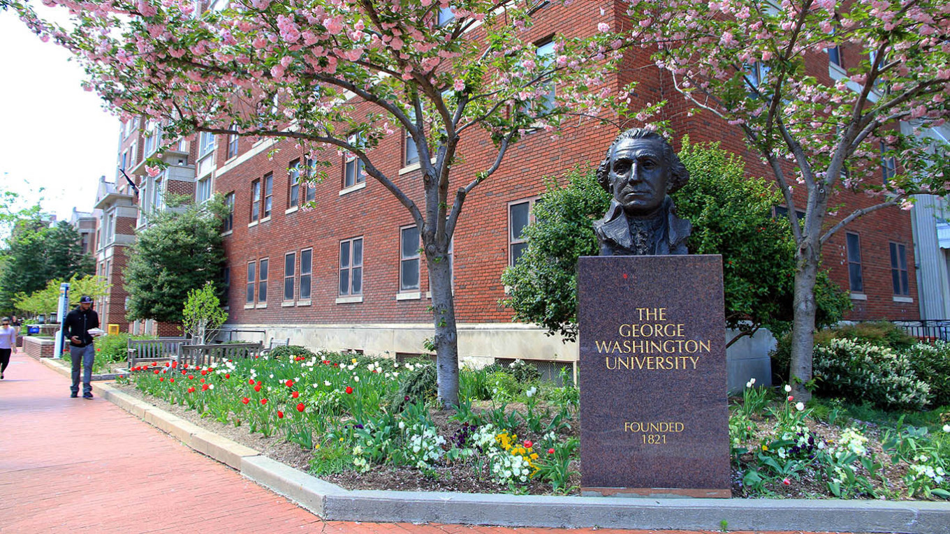 Russia Labels George Washington University as Undesirable Amidst Claims of Anti-Russian Activities