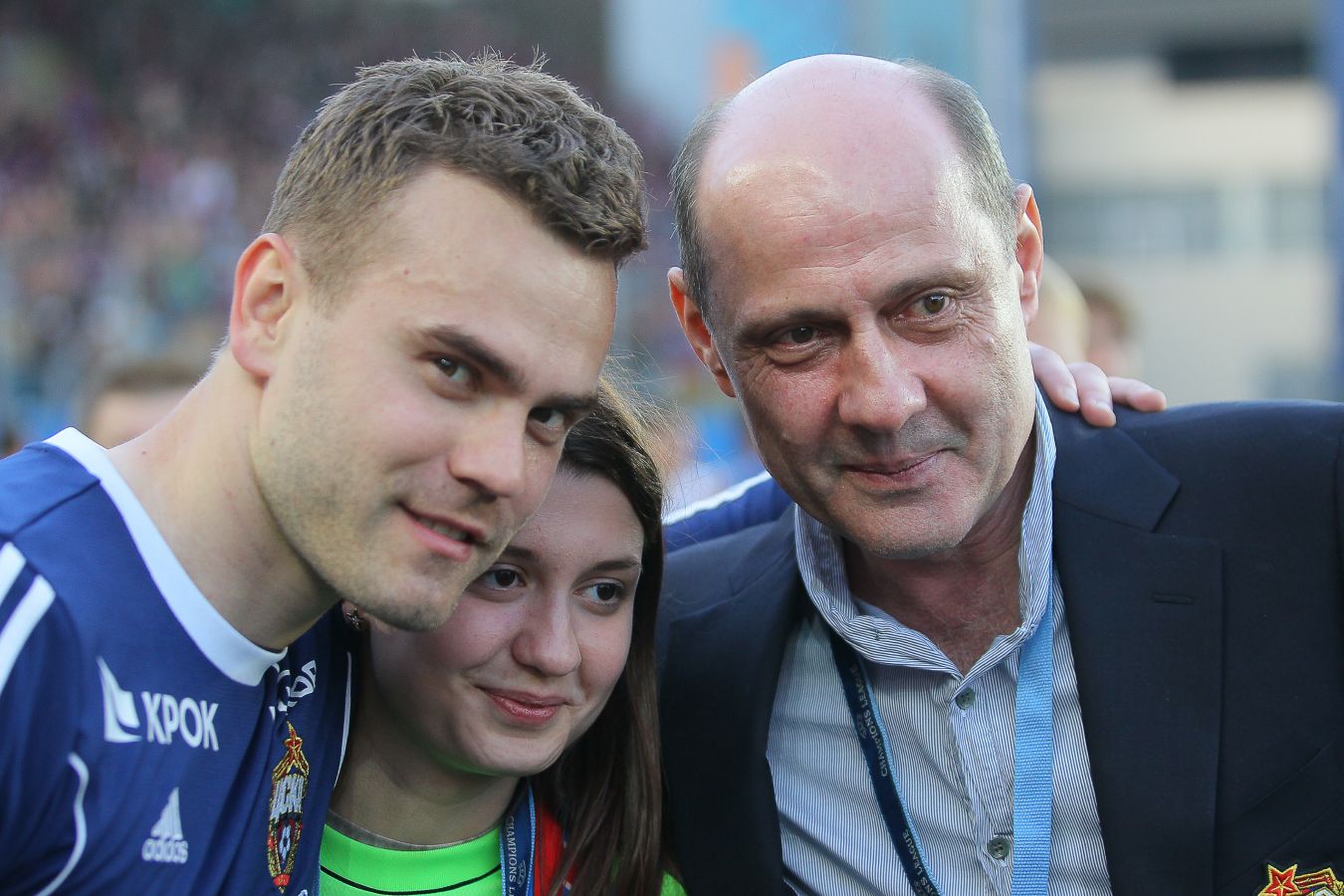 Akinfeev Celebrates Birthday of His Mentor Sergei Aksyonov, Calling Him a Second Father