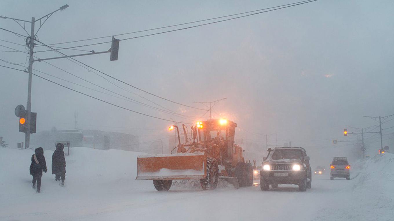 Historic Winter Storm Strikes Kamchatka, Leaving Community Stranded