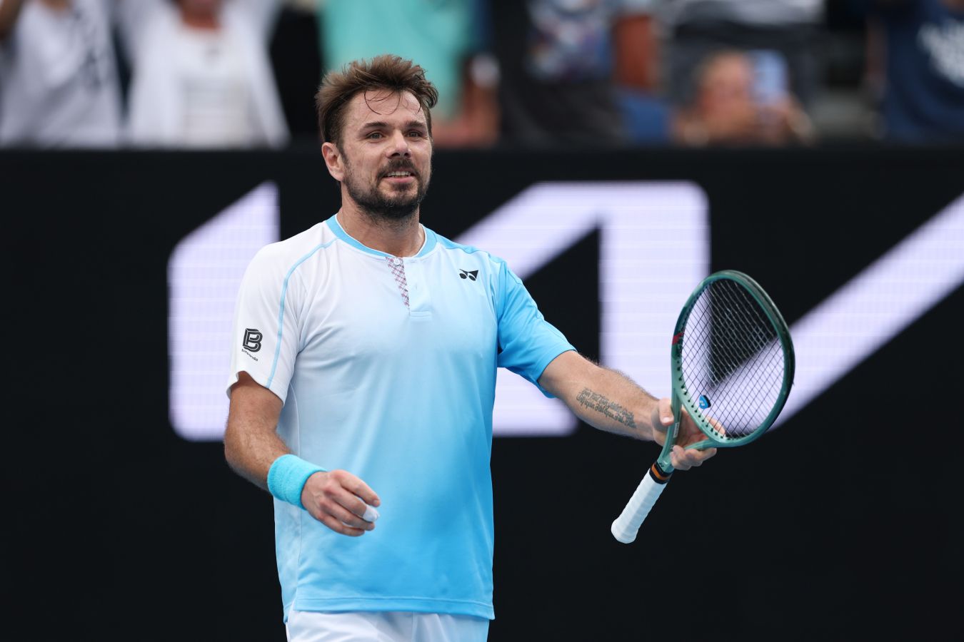 Wawrinka Becomes Second Oldest Player to Win Singles Match at the Australian Open