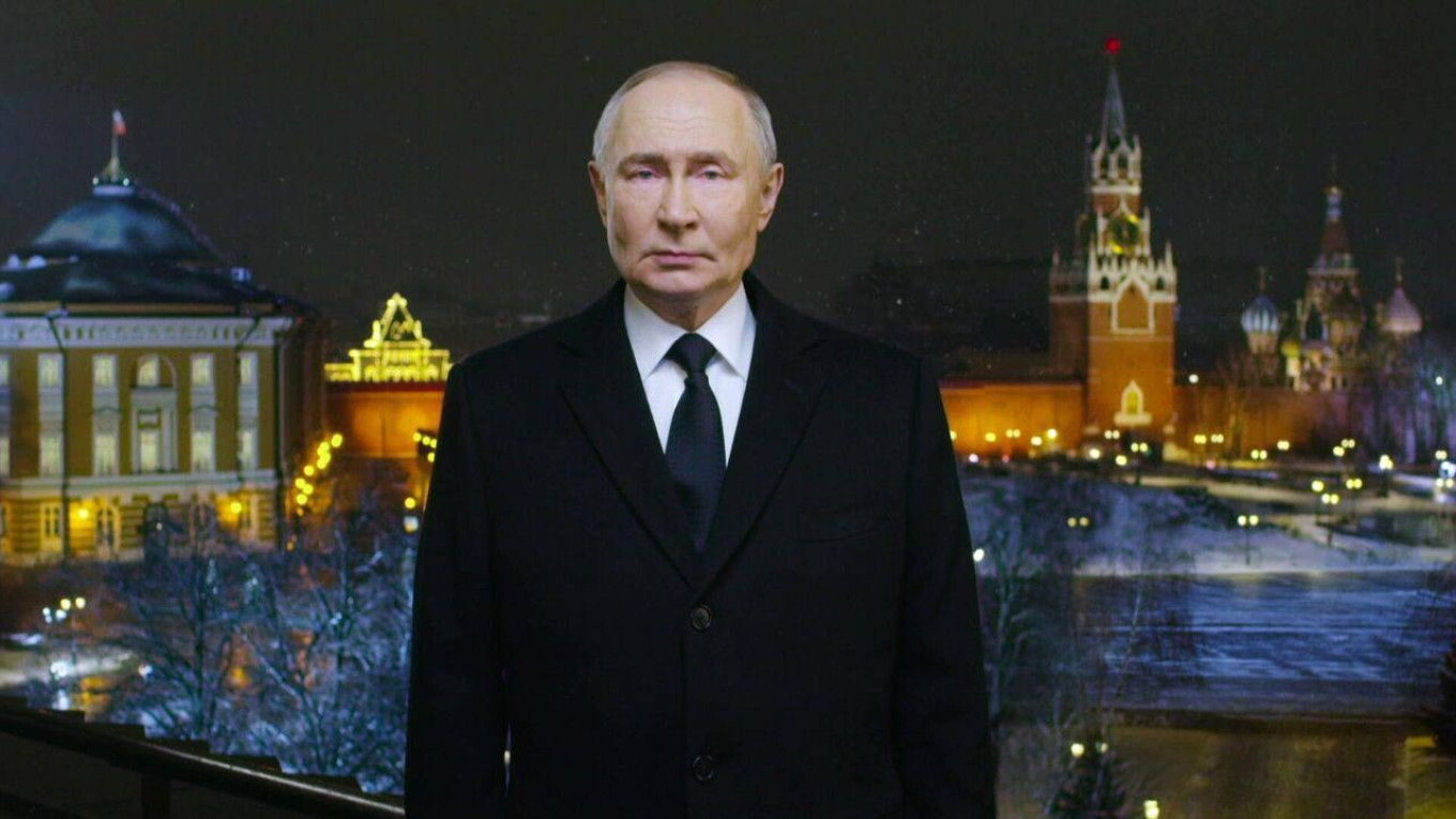 Putins New Year Speech Calls for Unity and Support for the War Effort in Ukraine